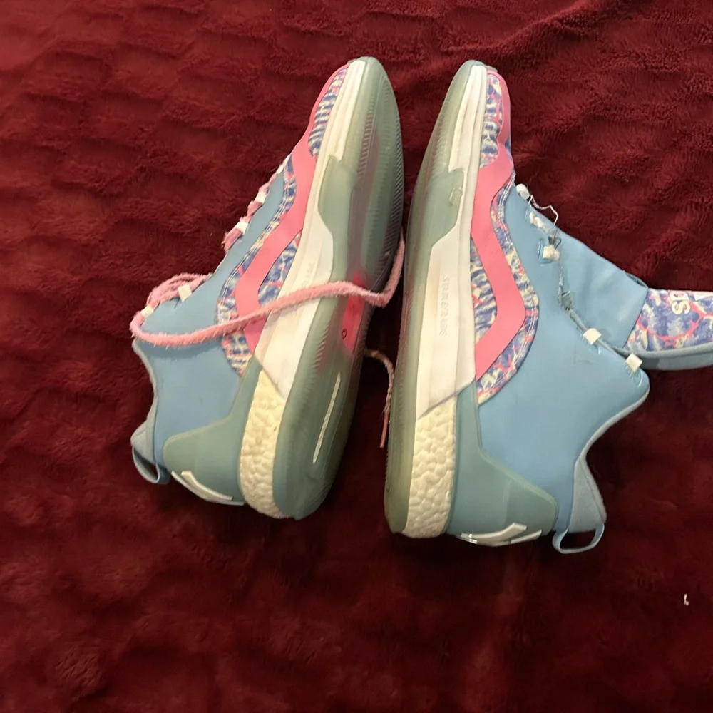 Used as is Adidas Multicolor High-Top Sneakers